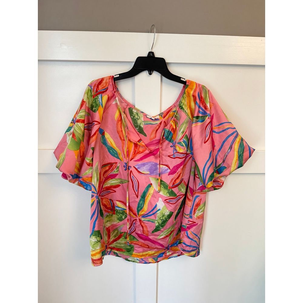 Entro floral blouse size medium